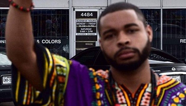 Micah Johnson lived in the Dallas suburb of Mesquite, CBS News and NBC News reported. Picture courtesy: Mail Onlne