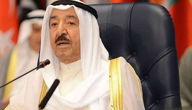 The Amir of Kuwait Sheikh Sabah al-Ahmad al-Jaber al-Sabah called for strengthening Gulf unity and transcendence above differences. File picture
