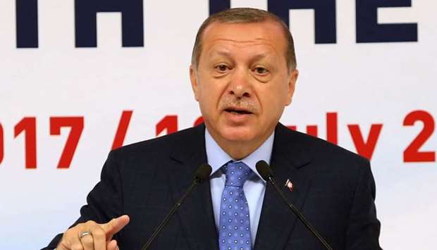 President Recep Tayyip Erdogan has embarked on a visit to the Gulf region.