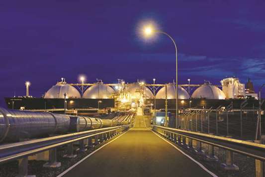 A liquefied natural gas plant is seen at PT Donggi Senoro LNG in Banggai, Indonesia. Currently the worldu2019s fifth-biggest exporter of LNG, Indonesia has lost market share to new production from Australia and Qatar and as output is reserved for domestic needs.