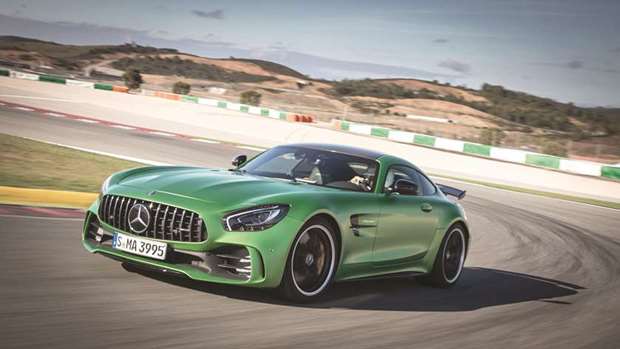 The new AMG GT R.