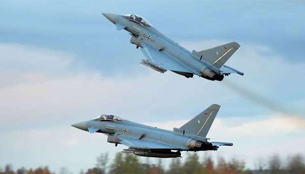 Bundeswehr fighter jets. File picture