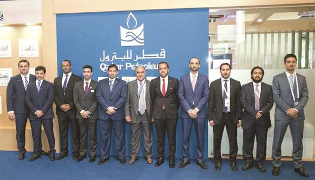Delegates of QP and its subsidiaries and joint ventures during the 22nd World Petroleum Congress in Turkey.
