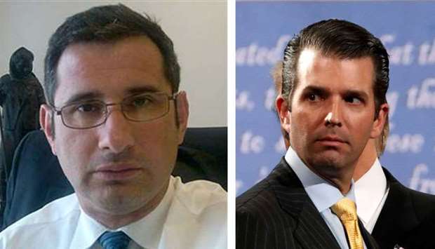 Irakly Kaveladze (Right) Trump Jr