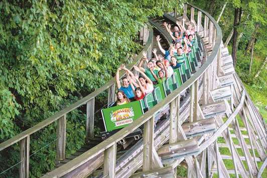 Boulder Dash at Lake Compounce amusement park in Connecticut has won the Golden Ticket award for best wooden coaster the last four years.