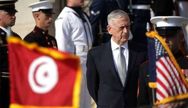 US Defense Secretary James Mattis says Islamabad has not taken sufficient action against the Haqqani network.