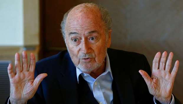 Former FIFA President Sepp Blatter