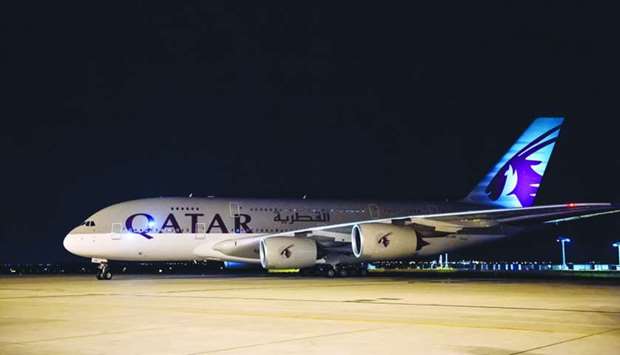 The Doha-based carrier has introduced its A380 superjumbo to Melbourne
