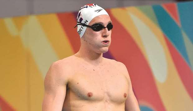 File photo of Australiau2019s Mack Horton.