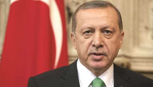 Turkish President Recep Tayyip Erdogan: efforts to resolve the Gulf crisis