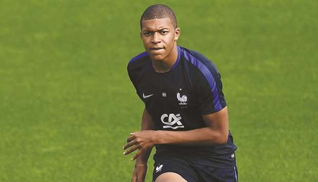 Kylian Mbappe has been the subject of intense transfer speculation linking him to a world-record 180-million-euro move to Real Madrid. (AFP)