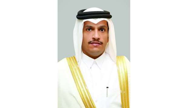 HE the Foreign Minister Sheikh Mohamed bin Abdulrahman al-Thani