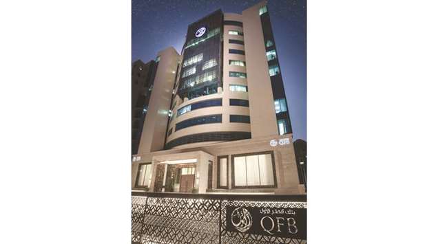 The QFB headquarters in Doha. Despite challenging economic factors, the banku2019s investment portfolio continued to generate healthy dividends, recording an income of QR7.5mn in H1.