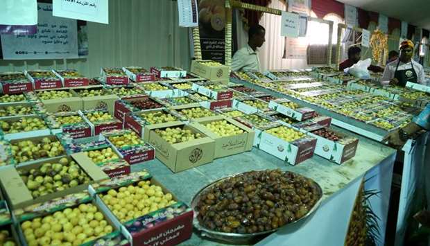 The dates festival at Souq Waqif is attracting many visitors.
