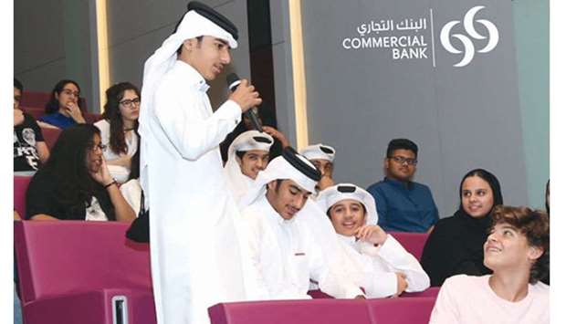 A young banker joins the discussion.