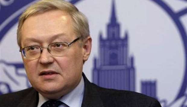 Deputy foreign minister Sergei Ryabkov has accused the US of trying to meddle in Russia's internal affairs.