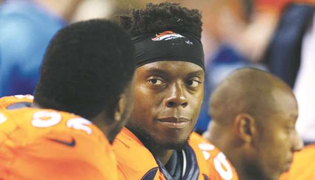 Brandon Marshall, now with the New York Giants.
