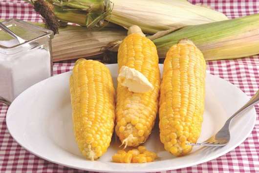 If you eat corn on the cob the right way, you should have butter smeared on your chin.