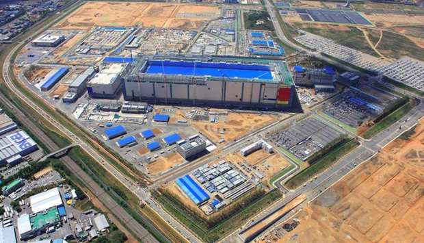 Samsung Electronics new semiconductor plant in Pyeongtaek