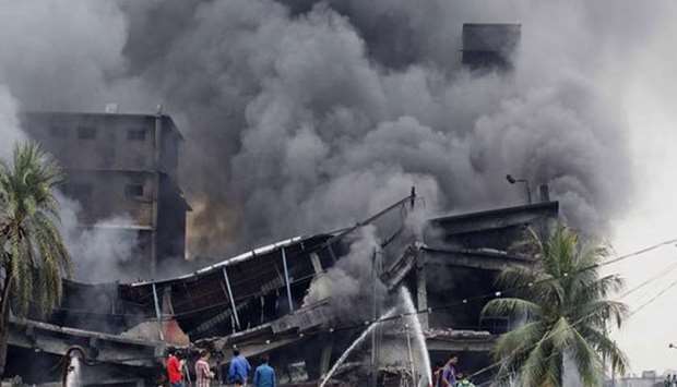 Bangladesh factory blast