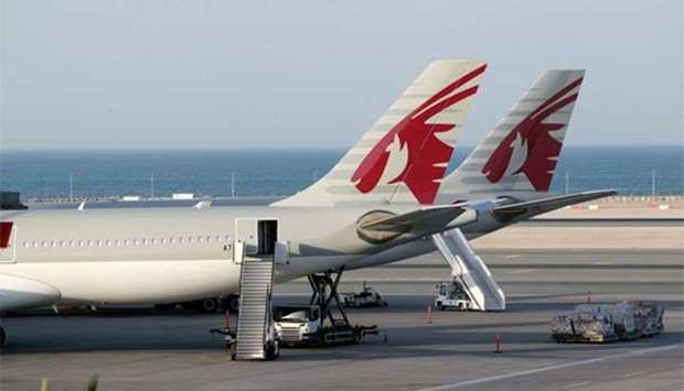 Qatar Airways and American Airlines are members of the oneworld alliance.