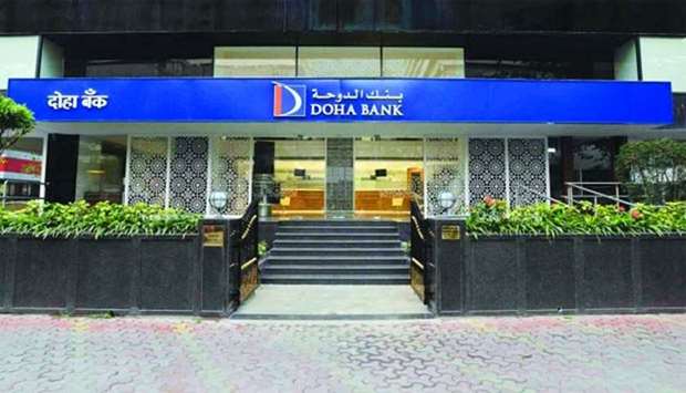A Doha Bank branch in India.
