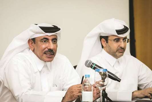 HE Jassim Seif Ahmed al-Sulaiti addressing the workshop.