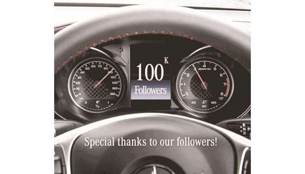 Celebrating 100,000 followers on Facebook.