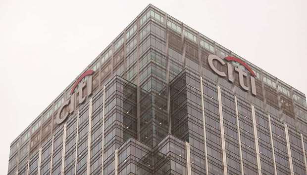 The headquarters of Citigroup at Canary Wharf in London. Citigroup is facing a unique dilemma among the four largest US banks: it is light on deposits from  individuals, an important funding source that costs little and tends to stick around.