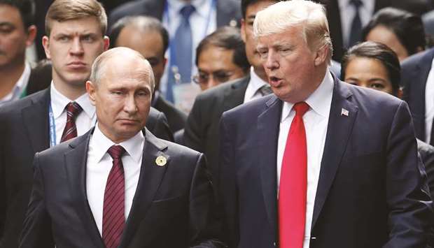 Trump and Putin are due to meet in Helsinki on Monday.