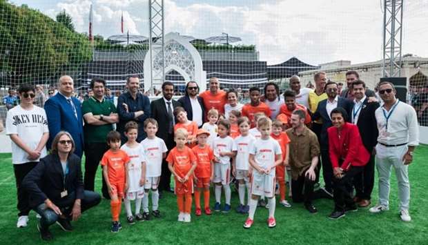 The match was organised to highlight Save the Dreamu2019s vision of creating a world where every child and young person has the opportunity to play sport safely and learn from its values of integrity, respect and inclusion. The initiative featured Save the Dream ambassadors Christian Karembeu, David Trezeguet, Didier Drogba, Honey Thaljieh and Karina LeBlanc.