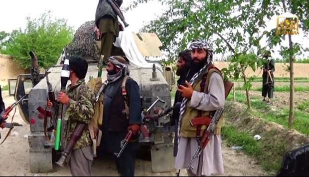 Taliban fighters with a captured Afghan Army Humvee in Kunduz province, Afghanistan. File picture courtesy: FDD's Long War Journal