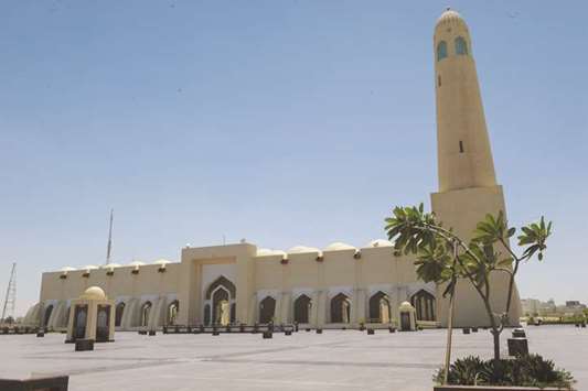 Sheikh Muhammad Ibn Abdul Wahhab Mosque in Doha.