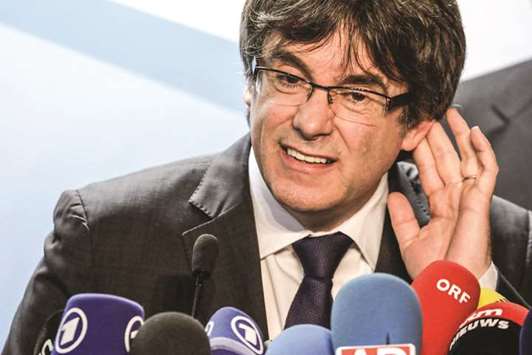 Puigdemont: (The Spanish Supreme Courtu2019s) withdrawing the European arrest warrants demonstrates the immense weakness of this case.