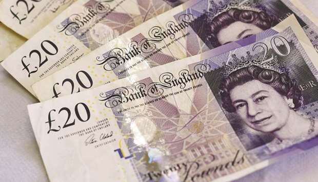 Sterling could slump as much as 8% against the dollar if the UK doesnu2019t clinch a deal with the EU by March 29, when the nation is slated to leave the bloc, according to a survey of analysts