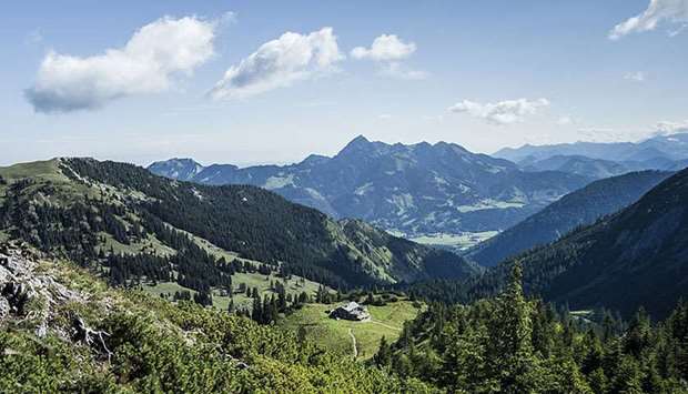 The Bavarian Alps near Schliersee