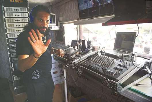 In this picture taken on July 17, Asif Butt, better known by his stage name DJ Butt, performs during a Pakistan Peoples Party rally in Islamabad.