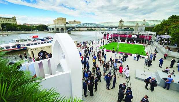 The activations, including Majlis Qatar, Qatar Elements, the Qatar @roadto2022 Exhibition and Qatar-Russia Portals, offered people a glimpse of the tournament Qatar will organise in just over four yearsu2019 time.