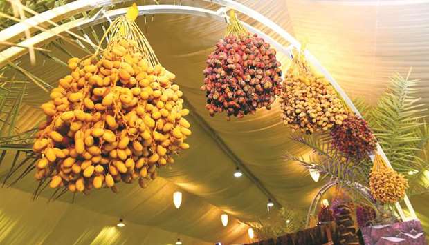 The dates festival at Souq Waqif is open to the public daily.
