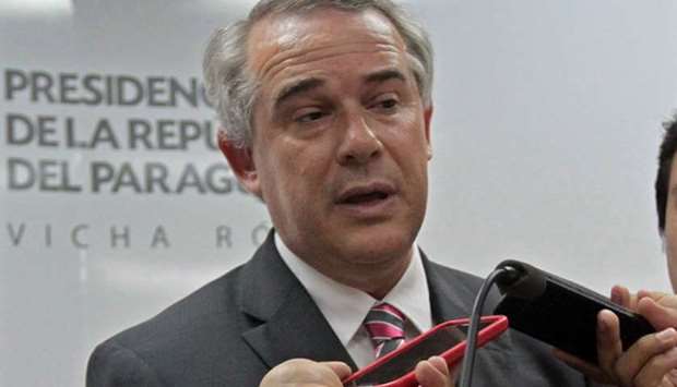 Agriculture minister Luis Gneiting