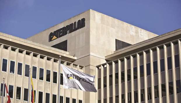 Caterpillar headquarters in Peoria, Illinois. Caterpillar revenue is forecast to rise to $14bn in the second quarter from $11.3bn the same period a year earlier, based on the average of 13 analystsu2019 estimates compiled by Bloomberg.