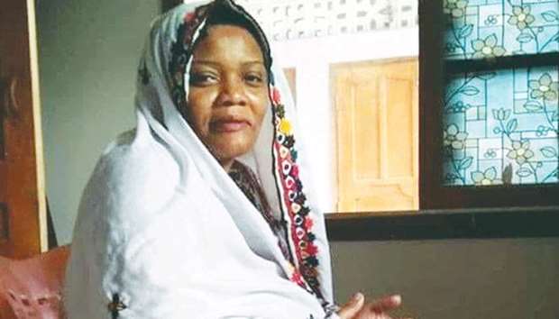 Qambrani: traces her roots to Tanzania.