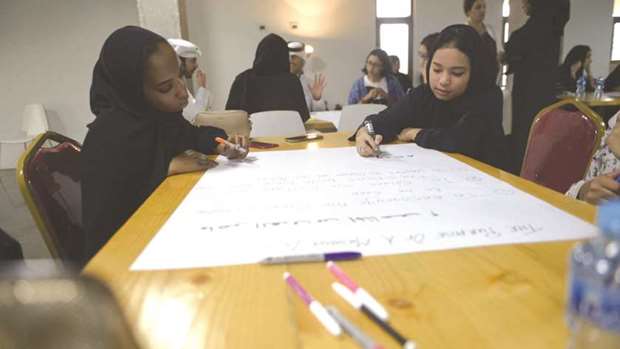 The Youth Summer Residency programme aims to encourage young artists to explore art.