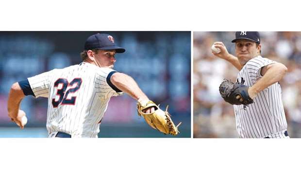 Left-handed reliever Zach Duke and Pitcher Adam Warren.