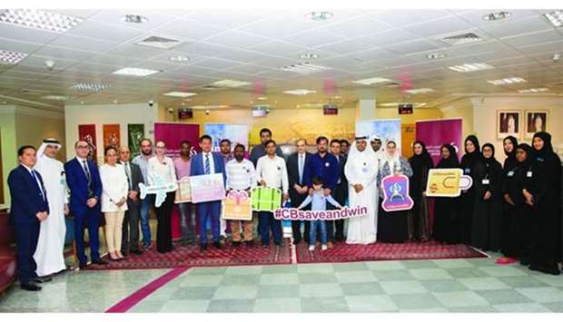 The latest winners of Commercial Bank's 'Save & Winu2019 campaign.