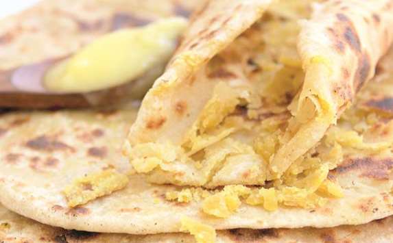 SWEET: Puran poli, a sweet dish, is prepared specially on festivals. Photo by the author