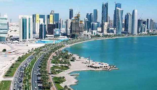 A view of Doha Corniche. SMEs could be set for a much more prominent role in Qatar, with the government stepping up efforts to collaborate with local companies as part of broader diversification plans, says OBG.