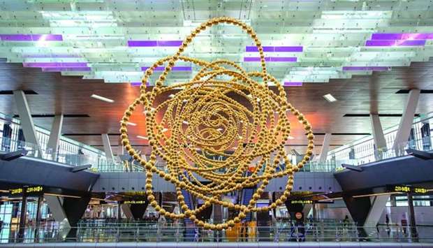 Cosmos, installed at HIA, is the latest addition to Qataru2019s extensive public art programme
