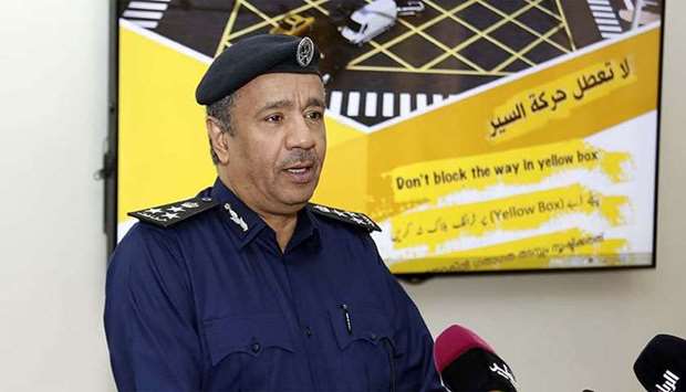 Brigadier al-Kharji said that most of the road accidents, especially those that result in deaths and injuries, are due to the human element