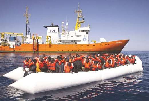 Aquarius rescue vessel was turned away by Italy and Malta.